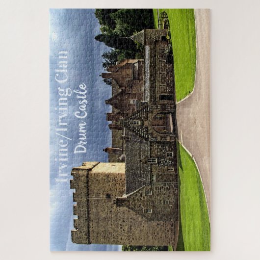 Leuk Schotland Irvine/Irving Clan's Drum Castle Legpuzzel (Verticaal)