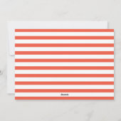 Leuk Script Gelukkig Nieuwjaar Foto Leuke Rode Str Feestdagenkaart (Achterkant)