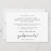 Leuk script Godouders voorstel kaart (Voorkant)