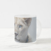 Leuk shirt matglas koffiemok (Voorkant rechts)