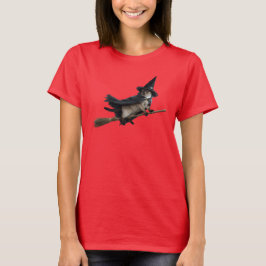 Leuk Siamese Kat Halloween T-Shirt