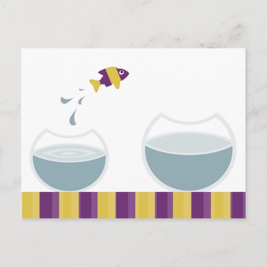 Leuk simpel bericht briefkaart (Voorkant)