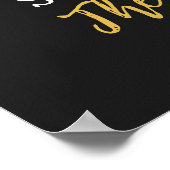 Leuk Sinaasappel Halloween Kawaii Snoep en Funny Q Poster (Hoek)