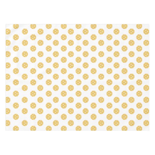 Leuk Sinaasappel Pickleball Pattern Tafelkleed (Voorkant (Horizontaal))