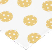Leuk Sinaasappel Pickleball Pattern Tafelkleed (Gekanteld)