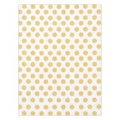 Leuk Sinaasappel Pickleball Pattern Tafelkleed (Voorkant)