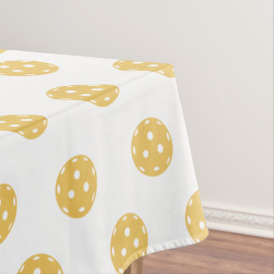 Leuk Sinaasappel Pickleball Pattern Tafelkleed