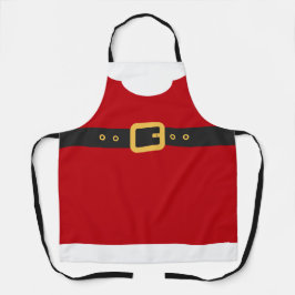 Leuk Sinterklaas pak rode kerst feestdagen Schort