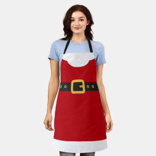 Leuk Sinterklaas pak rode kerst feestdagen Schort