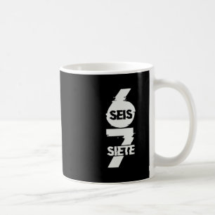 Leuk Six Seven In het Spaans Seis Siete 67 Brainro Koffiemok