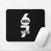 Leuk Six Seven In het Spaans Seis Siete 67 Brainro Muismat (Met muis)