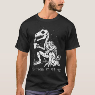 Leuk Skelet Dinosaurus Kostuum Gothic Mannen Vrouw T-shirt
