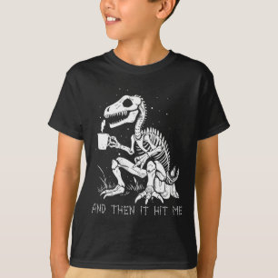 Leuk Skelet Dinosaurus Kostuum Gothic Mannen Vrouw T-shirt