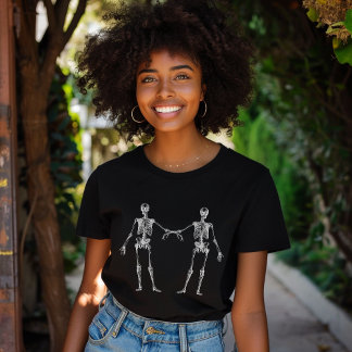 Leuk  skelet t-shirt