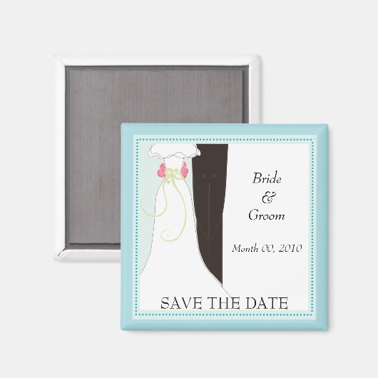 Leuk Sla de datum magneten op (Voorkant / Achterkant)