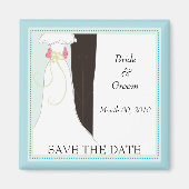 Leuk Sla de datum magneten op (Voorkant)