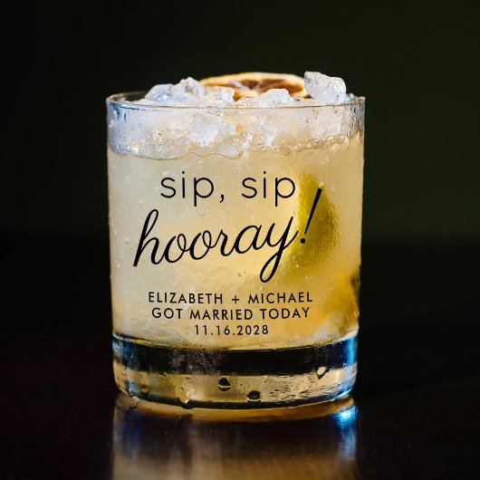 Leuk slok vakantie bruiloft gunst whisky glas