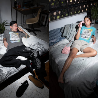 Leuk sms-shirt, screenshots shirt