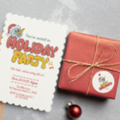 Leuk sneeuwpop feestje bedankjes labels