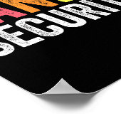 Leuk Snoep Beveiliging Halloween Kostuum Poster (Hoek)