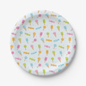 Leuk Snoep Pattern Papier Bord (Voorkant)