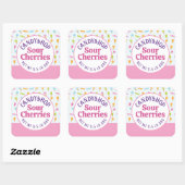 Leuk Snoep Shop Verpakking Sticker Label (Vel)