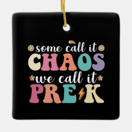 Leuk Sommigen noemen het Chaos Wij noemen het Pre  Keramisch Ornament