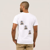 Leuk & speels Kinderen katoenen T-shirt (Achterkant volledig)