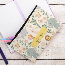 Leuk & speels Oerwoud Dieren Terug naar School Kin