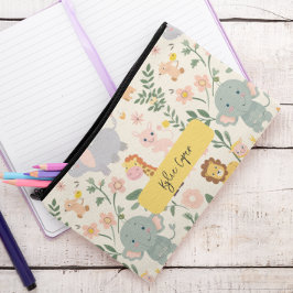 Leuk & speels Oerwoud Dieren Terug naar School Kin Etui