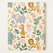 Leuk & speels Oerwoud Dieren Terug naar School Kin Planner (Achterkant)