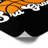 Leuk spel op 3e klas basketbal eerste dag van scho poster (Hoek)