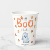 Leuk spook Baby shower Papieren Bekers (Achterkant)