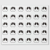 Leuk, spookachtig, spookgezicht voor Halloween Cadeaupapier (Vlak)