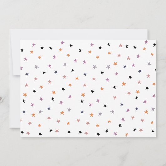 Leuk Spooktacular Foto Verjaardagsfeestje Bedankkaart (Achterkant)