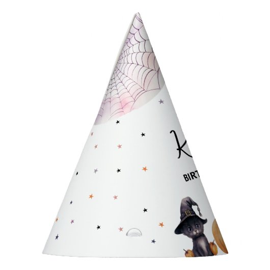 Leuk spooktacular verjaardagsfeestje feesthoedjes (Links)