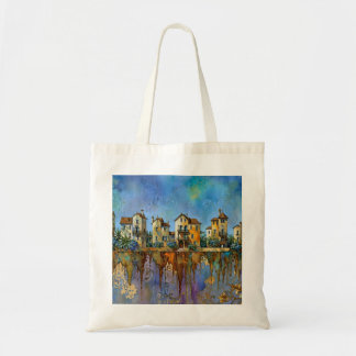 Leuk stadje tote bag