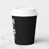 Leuk stemmen is mijn zwarte baan papieren bekers (Links)