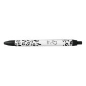 Leuk sterrenbeeld/Leo Zwarte Inkt Pen (Voorkant)