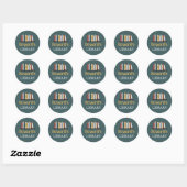 LEUK! Sticker - Bibliotheek - Gepersonaliseerd - N (Vel)
