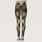 Leuk stijlvol damesalweer leggings (Voorkant)