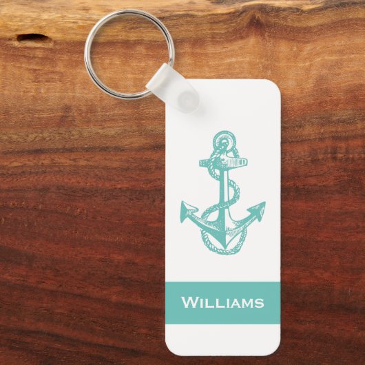 leuk, stinkend ANCHOR MET NAAM | SLEUTELHANGER (Voorkant)