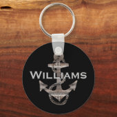 leuk, stinkend ANCHOR MET NAAM | SLEUTELHANGER (Voorkant)