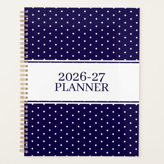 Leuk Stippenpatroon Planner (Voorkant)