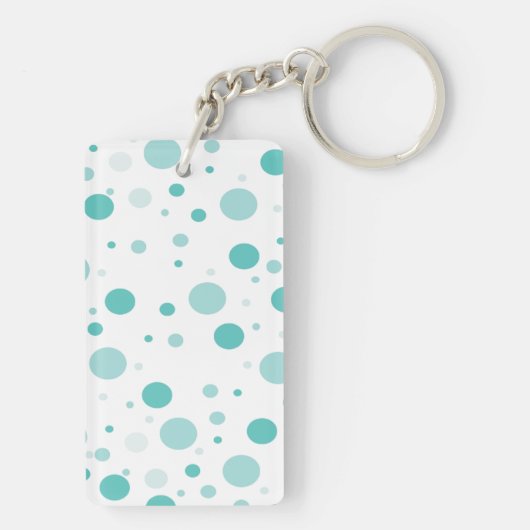 Leuk Stippenpatroon Sleutelhanger (achterkant)