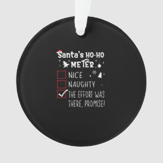 Leuk Stout Er Was Een Belofte Kerstmis Ornament