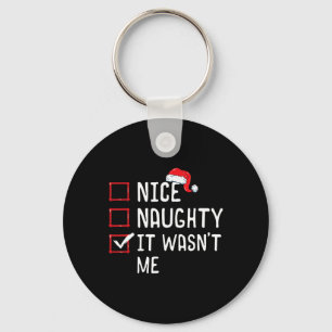Leuk stout, het was niet mijn kerstlijst sleutelhanger