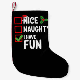 Leuk Stout Ik Heb Plezier Sinterklaas Kerstlijst Kleine Kerstsok