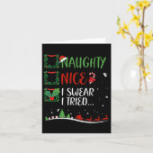 Leuk stout ik zweer dat ik het geprobeerd heb... K Kaart (Gele Bloem)