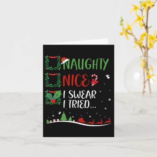 Leuk stout ik zweer dat ik het geprobeerd heb... K Kaart (Gele Bloem)